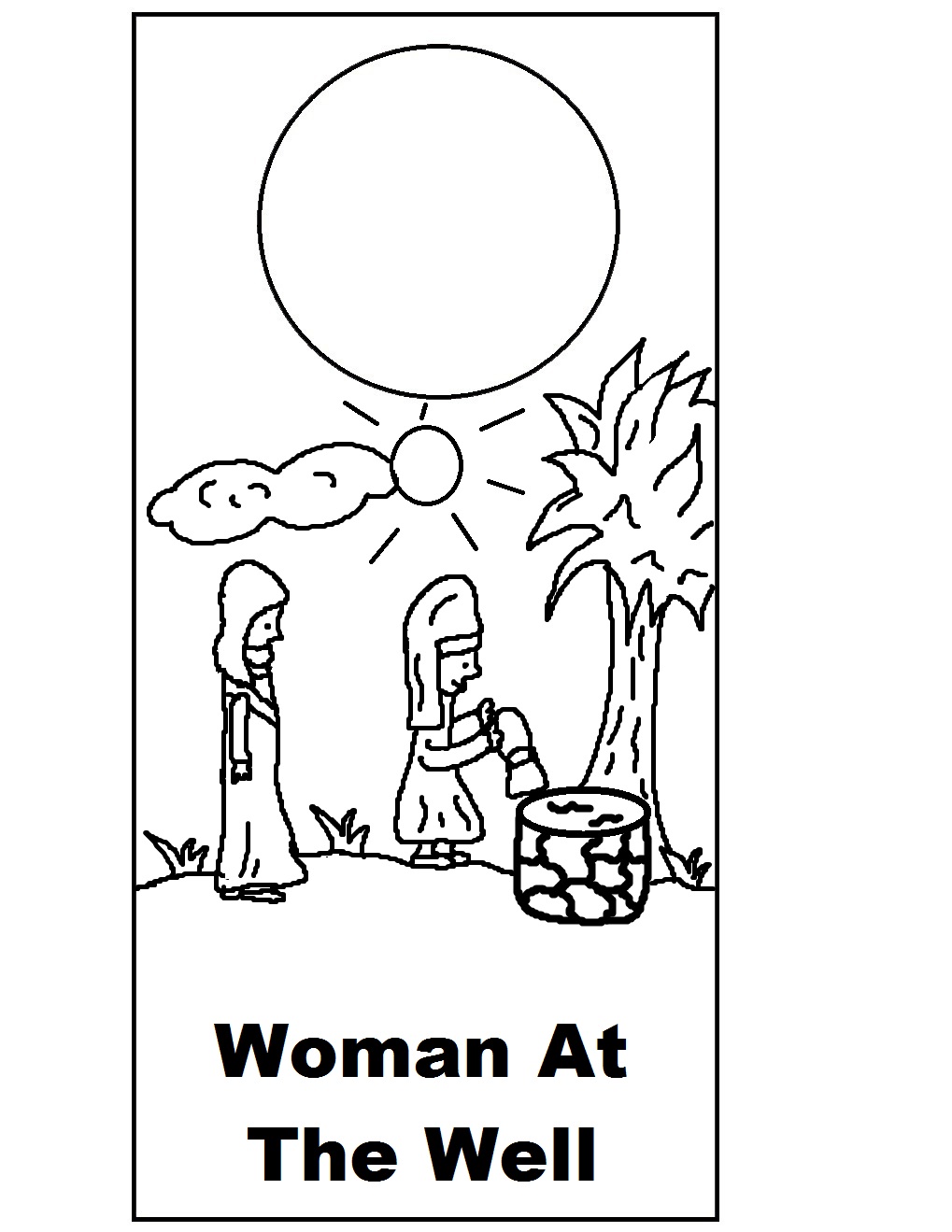 Woman At The Well Sunday School Lesson